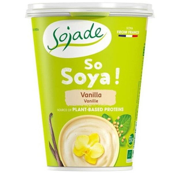 Βιολογικό Επιδόρπιο Σόγιας Bανίλια 400g Sojade